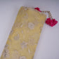 Lime Green floral Sequins embroidery Pure 27gm Organza Fabric GPF-32283
