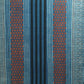 Teal Blue Ajrakh print Modal Silk Kaftan EEG-31627