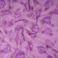 Lavender Floral Thread Embroidery Chanderi Fabric UMS-32291