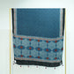 Teal Blue Ajrakh print Modal Silk Kaftan EEG-31626