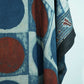 Indigo Polka Dot Modal Silk Kaftan EEG-31595