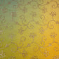 Yellow with Grey 4D Sequins embroidery Malai Chanderi Fabric VF-32235