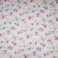White With Multicolor Floral Print Cotton Schiffli Fabric LI-32153