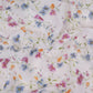 White With Multicolor Floral Print Cotton Schiffli Fabric LI-32153