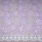 Magenta Pink Cutdana Floral Schiffli Embroidery Crepe Fabric DVT-30570