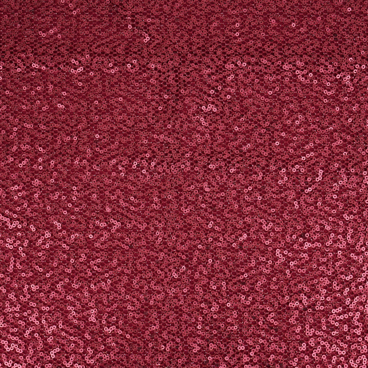 Dark Red Sequins Embroidery Net Fabric LI-32177