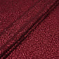 Dark Red Sequins Embroidery Net Fabric LI-32177