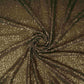 Olive Green Sequins Embroidery Net Fabric LI-32178