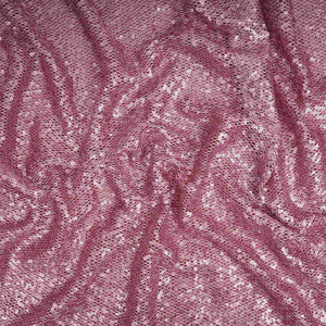 Pink Sequins Embroidery Net Fabric LI-32176 - TradeUNO