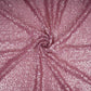 Pink Sequins Embroidery Net Fabric LI-32176
