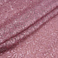 Pink Sequins Embroidery Net Fabric LI-32176