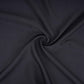 Black Solid Banana Crepe Fabric LIB-01