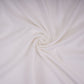 White Solid Banana Crepe Fabric LIB-02