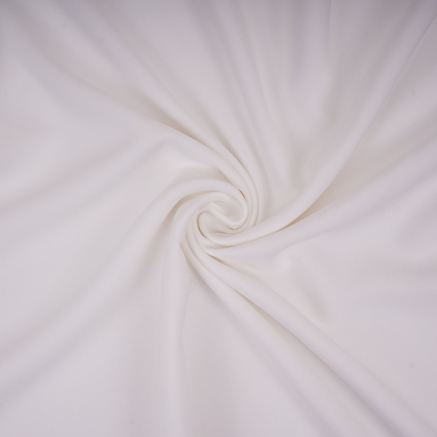 White Solid Banana Crepe Fabric LIB-02