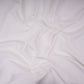 White Solid Banana Crepe Fabric LIB-02