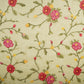 Green French Knot Embroidery Organza Fabric GTS-30498
