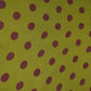 Green With Maroon Polka Dot Modal Satin Fabric VP-32349