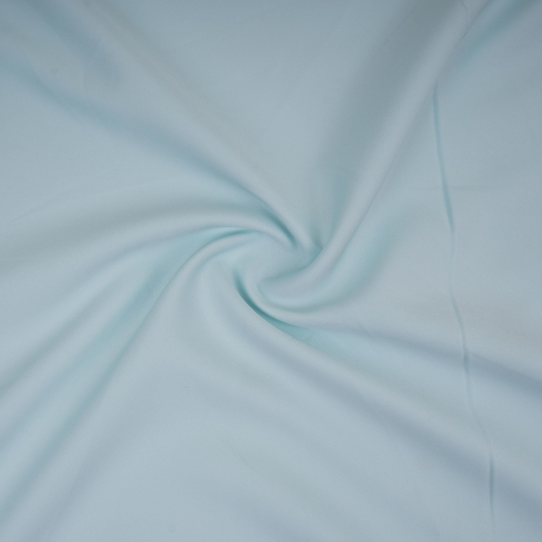 Sky Blue Solid Banana Crepe Fabric LIB-07 - TradeUNO