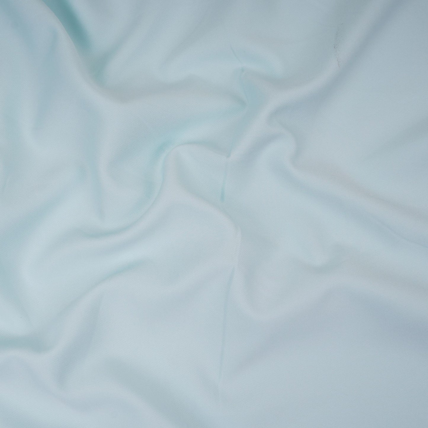 Sky Blue Solid Banana Crepe Fabric LIB-07