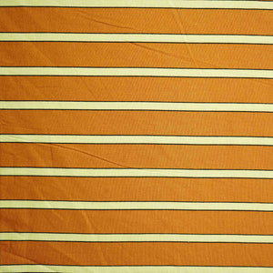 Brown Stripes Print Italian Cotton SFL-11216 – image 2 of 4
