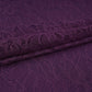 Purple Floral Embroidery Lace Fabric LI-32190