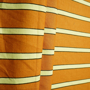Brown Stripes Print Italian Cotton SFL-11216 – image 4 of 4