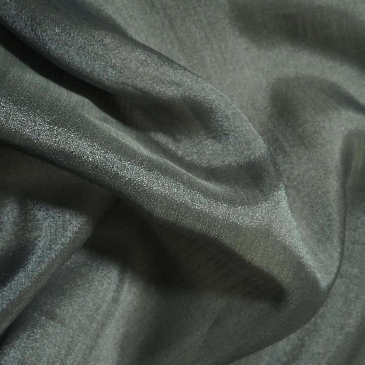 Slate Grey Solid Tissue Fabric – image 3 of 4