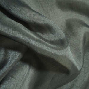 Slate Grey Solid Tissue Fabric – image 3 of 4