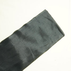 Slate Grey Solid Tissue Fabric