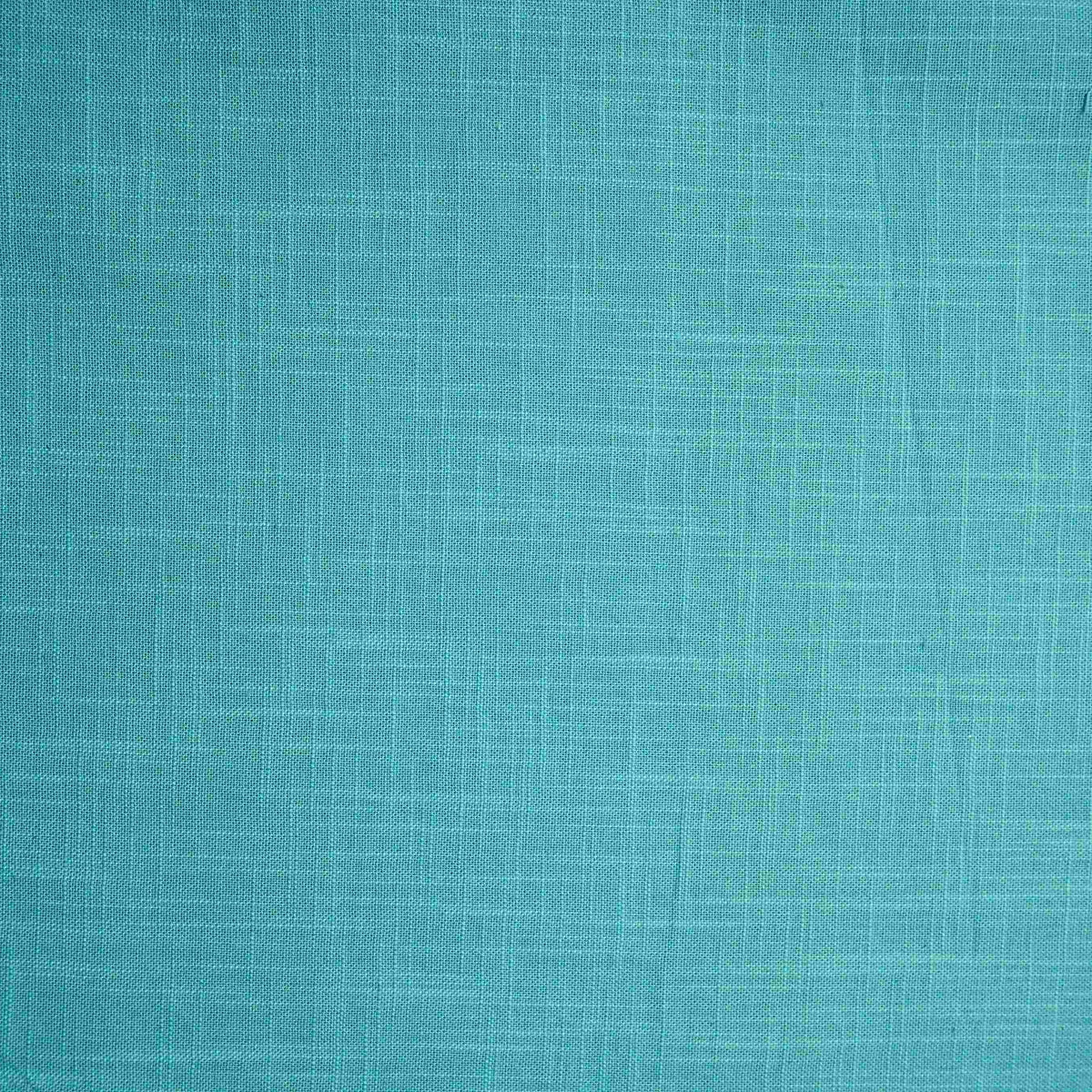 Sky Blue Solid Fabric Cotton Linen Slub SH-17224 – image 2 of 4