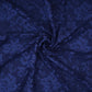Blue Floral Embroidery Lace Fabric LI-32185