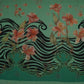 Turquoise Floral Print Georgette Fabric VP-32364