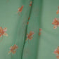 Turquoise Floral Print Georgette Fabric VP-32364