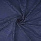 Navy Blue Floral Embroidery Lace Fabric LI-32192