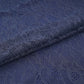 Navy Blue Floral Embroidery Lace Fabric LI-32192