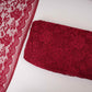 Red Floral Embroidery Lace Fabric LI-32184