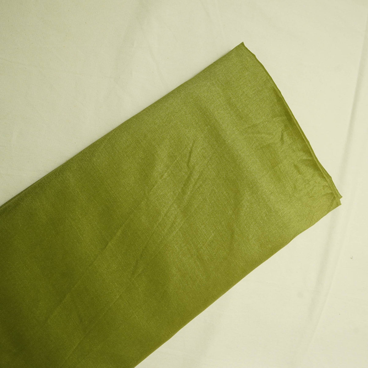 Pine Green Solid Russian Silk Fabric 21980