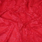 Red Floral Embroidery Lace Fabric LI-32184