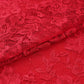 Red Floral Embroidery Lace Fabric LI-32184