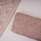 Peach Floral Embroidery Lace Fabric LI-32183