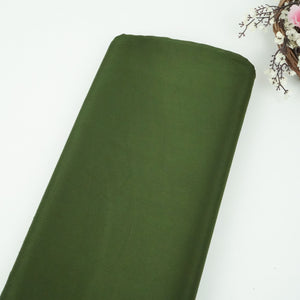 Mehendi Green Solid Chinon Fabric NFC-05 - TradeUNO
