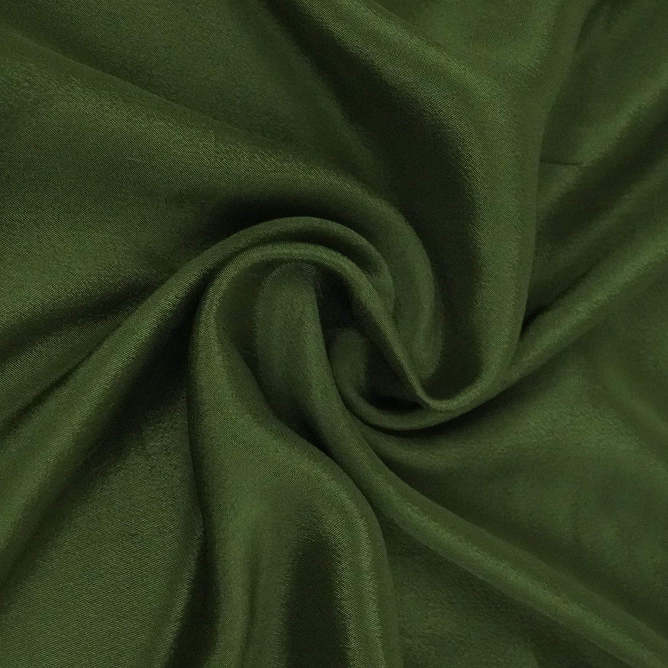 Mehendi Green Solid Chinon Fabric NFC-05 - TradeUNO