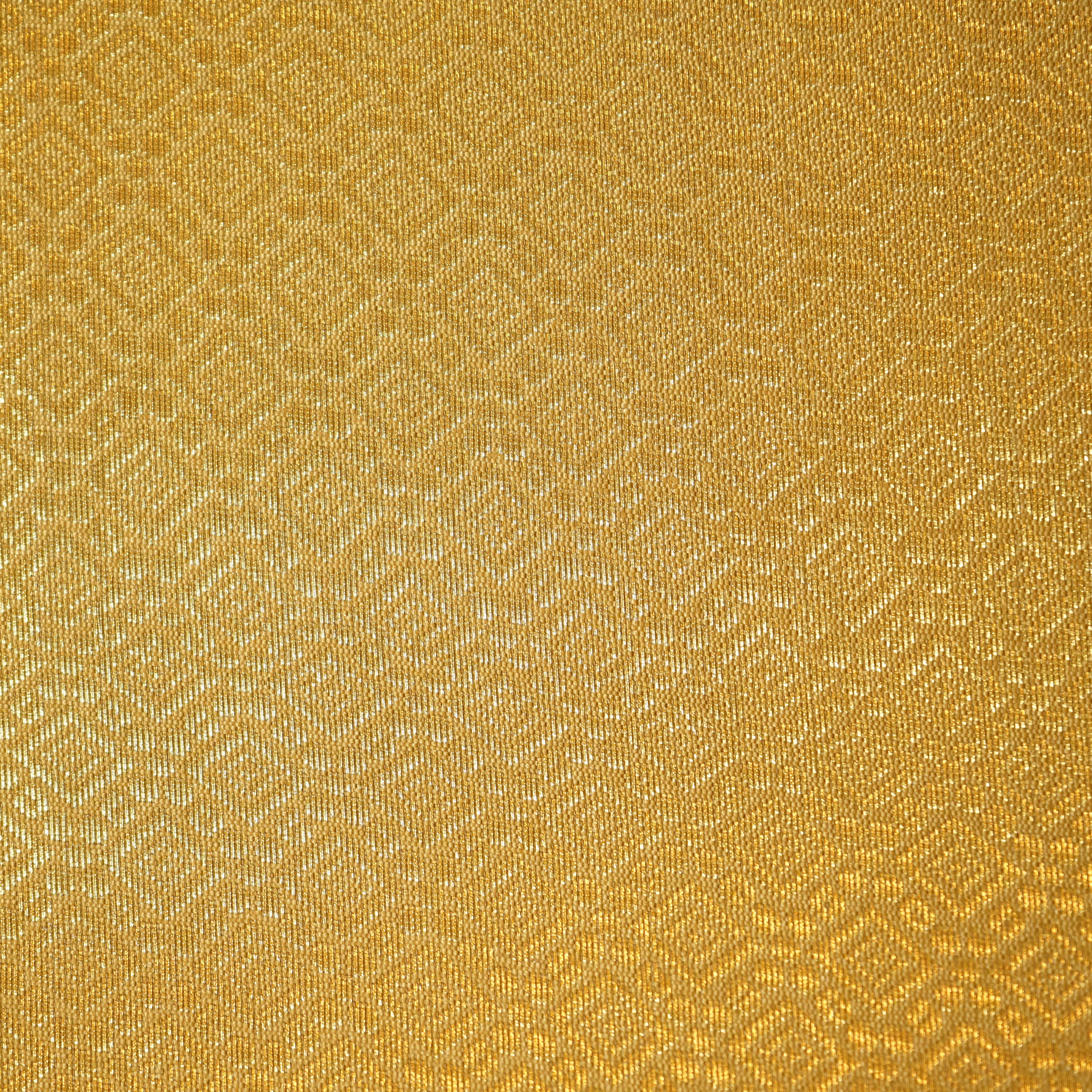 Golden Zari Tanchui Brocade Fabric