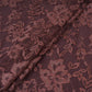 Dark Brown Floral Embroidery Lace Fabric LI-32182