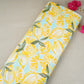 Yellow Floral Print Poplin Fabric LSF-30551