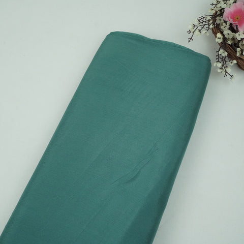 Sea Green Solid Chinon Fabric NFC-14