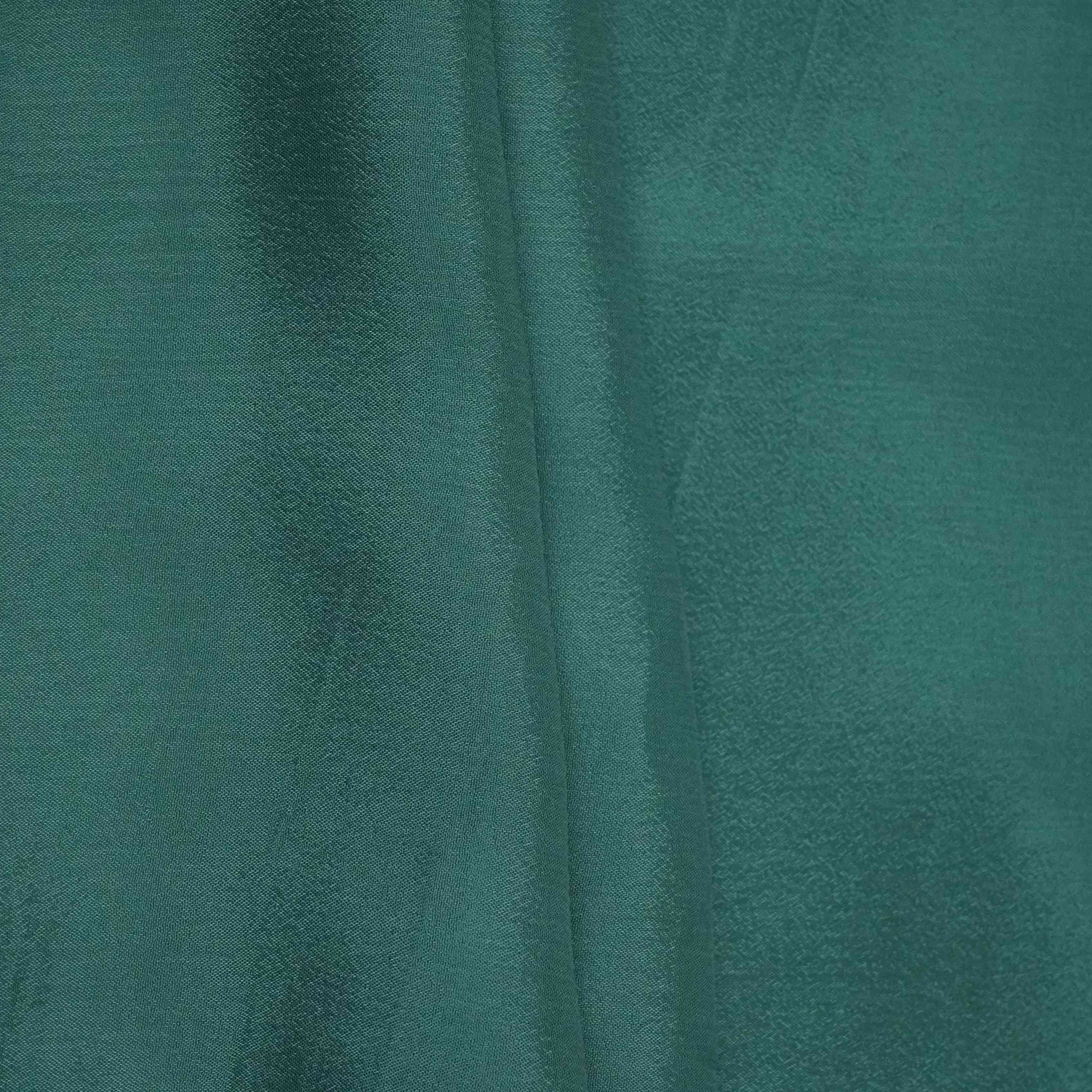 Sea Green Solid Chinon Fabric NFC-14 - TradeUNO