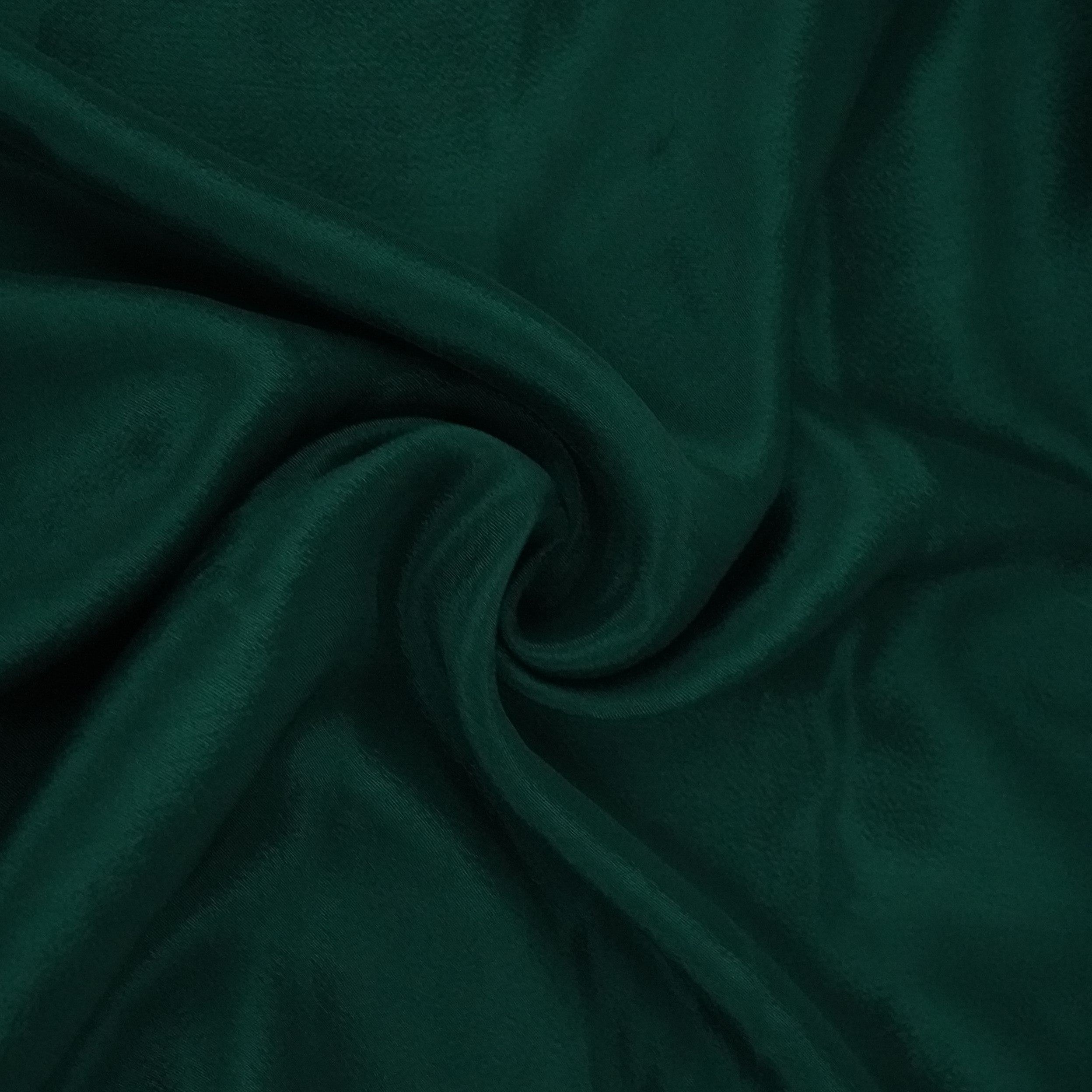 Teal Green Solid Chinon Fabric NFC-07 - TradeUNO