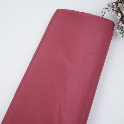 Mauve Pink Solid Chinon Fabric NFC-20