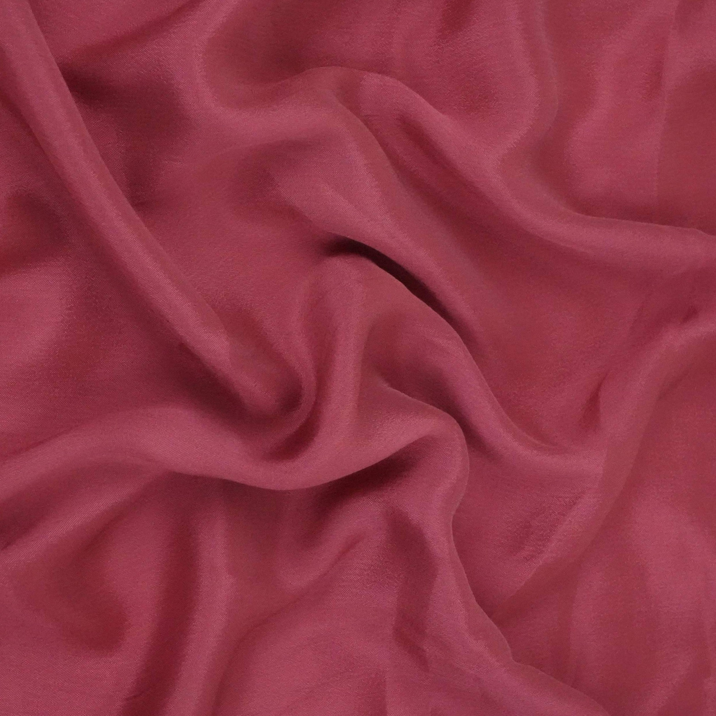 Mauve Pink Solid Chinon Fabric NFC-20 - TradeUNO